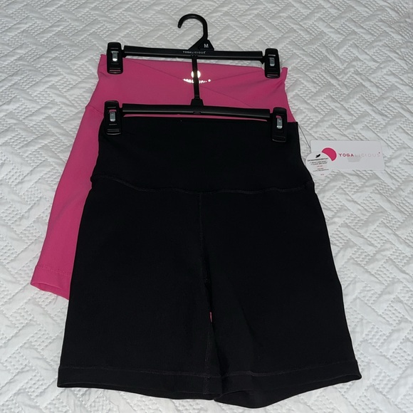 YOGALICIOUS Crossover/Everyday 7” Bike Shorts, NWT - Picture 7 of 7